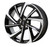 20" Lincoln Corsair Wheel Rim Factory OEM 10491 2023-25 Machined Black MJ7Z1007B