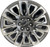 22" GMC Sierra 1500 Wheel Rim Factory OEM 14133 2023-2025 Machined Grey TAKE OFF