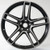 20" Porsche Macan (R) Wheel Rim Factory OEM 2019-21 Machine Black 67598