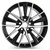 18" TOYOTA CAMRY WHEEL RIM FACTORY OEM 69133 2021-2024 MACHINED BLACK