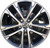 17" Volkswagen Jetta Wheel Rim Factory OEM 69659 2023-2025 Machined Black