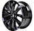 18" TOYOTA COROLLA WHEEL RIM FACTORY OEM 75236 2019-2024 GLOSS BLACK 4261112F00