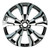 23" BMW X7 FRONT WHEEL RIM FACTORY OEM 86675 2024 MACHINE BLACK  36117916264