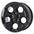 18" JEEP WRANGLER WHEEL RIM FACTORY OEM 9119 2007-2019 GLOSS BLACK