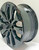 19" JEEP CHEROKEE  GLOSS BLACK WHEELS RIMS FACTORY OEM 9206 9249 2019-2022 SET