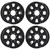 18" FORD F250  GLOSS BLACK WHEELS RIMS FACTORY OEM 10097 2017-2022 SET