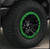 17" FORD BRONCO SASQUATCH WHEEL RIM FACTORY OEM 10388 2021-2024 GLOSS BLACK SET