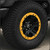 17" FORD BRONCO SASQUATCH WHEEL RIM FACTORY OEM 10388 2021-2024 GLOSS BLACK SET