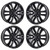 22" Ford F150 Truck Gloss Black wheels rims Factory OEM set 3918 DL3Z1007C