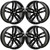 20" CHEVROLET CAMARO WHEEL RIM FACTORY OEM 5761/62 (F) 2016-2024 GLOSS BLACK SET