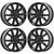 18" DODGE DURANGO WHEELS RIMS OEM FACTORY 2014-2025 2492 1XC16GSAAD SET
