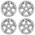 17" BMW X3 WHEELS RIMS FACTORY OEM 71474/71475 2011-2017 SILVER RIGHT/LEFT  SET