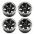 17" FORD F150 WHEELS RIMS FACTORY OEM 10114 2017-19 BEADLOCK BLACK  HL3Z1007D