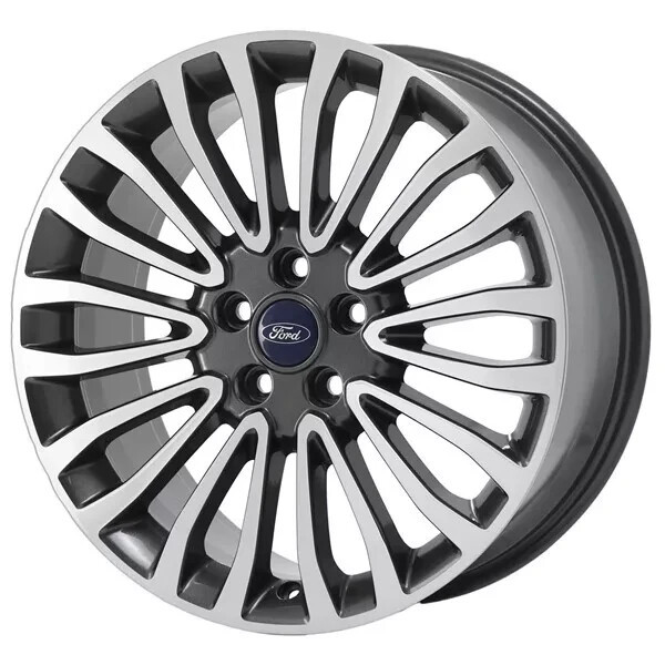18" FORD FUSION WHEEL RIM FACTORY OEM 10121 2017-2018 MACHINED GREY HS7Z1007C