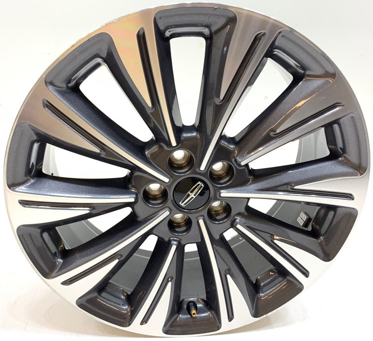 19" LINCOLN CORSAIR WHEEL RIM FACTORY OEM MACHINE GREY 10248 2020-2022