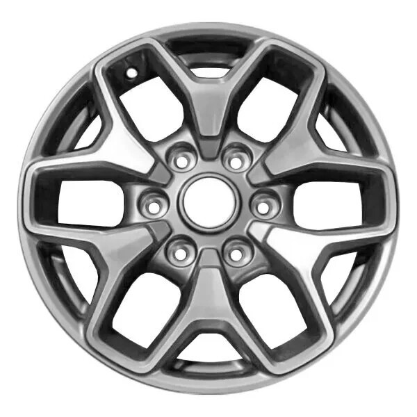 17" FORD BRONCO WHEEL RIM FACTORY OEM 10387 2021-2023 MACHINED GREY