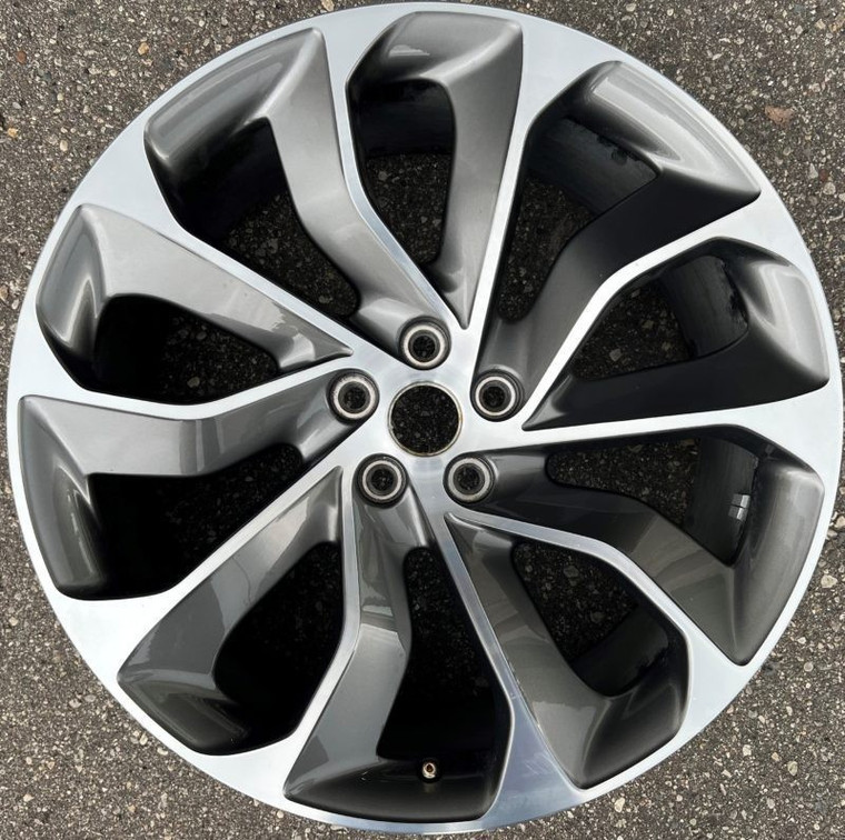 20" Lincoln Nautilus Wheel Rim Factory OEM 10493 2021-24 Machined Charcoal