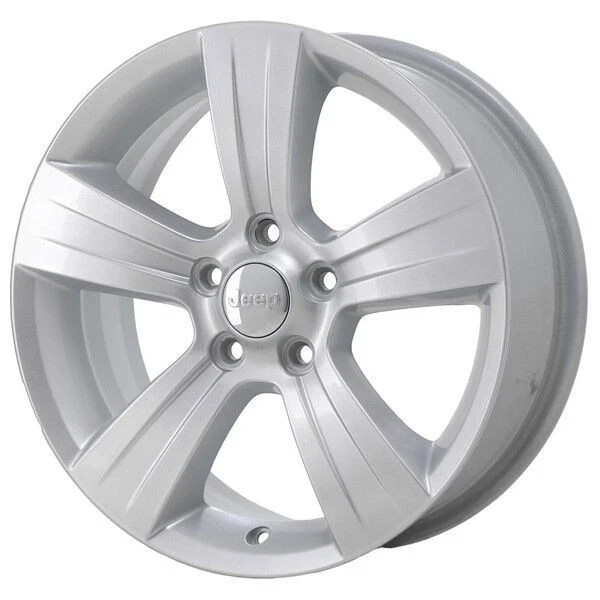 17" JEEP COMPASS WHEEL RIM FACTORY OEM 2380 2011-2017 SILVER 1LT46TRMAA