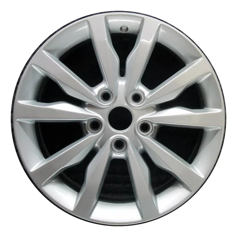 18" OEM Dodge Durango Wheel Rim 2014-2024 1XC16GSAAD Silver 2492