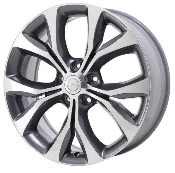 20" CHRYSLER PACIFICA WHEEL RIM FACTORY OEM 2596 2017-2020 POLISHED GREY