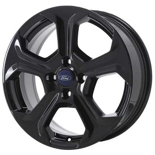 17" Ford Fiesta Wheel Rim Factory OEM 3968 2014-2019 Gloss Black C1BZ1007H