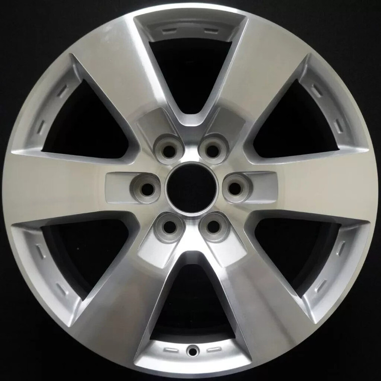 20" CHEVROLET TRAVERSE WHEEL RIM FACTORY OEM 5406 2009-2015 MACHINED SILVER