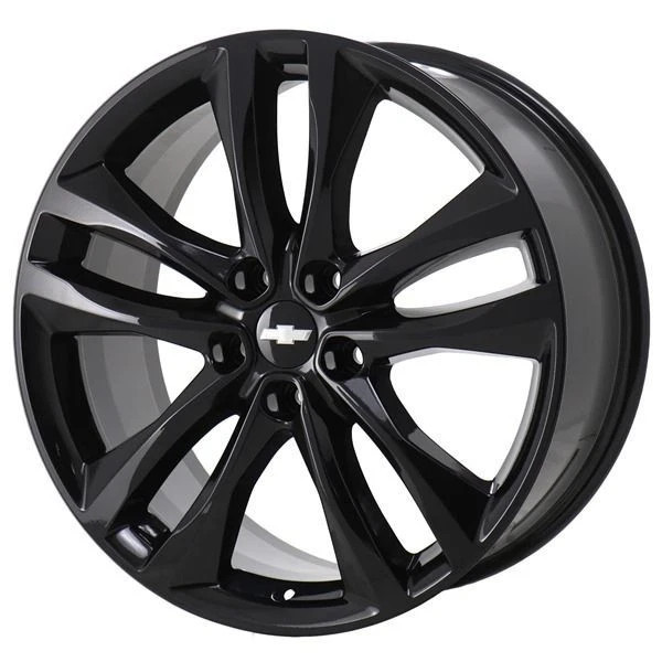 19" Chevrolet Malibu Wheel Rim Factory OEM 5857 2016-2025 Gloss Black 23506528