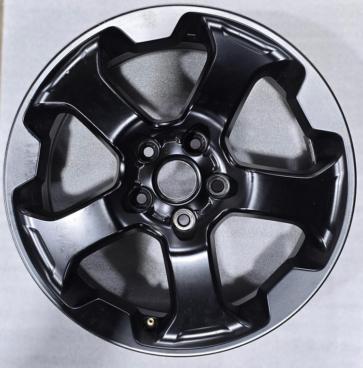 17" SUBARU FORESTER WHEEL RIM FACTORY OEM 68891 2022-2024 BLACK 28111SJ120
