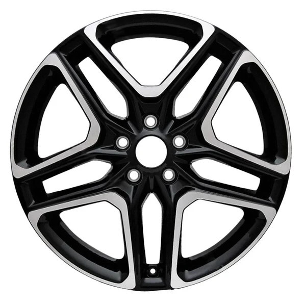 19" Hyundai Veloster Wheel Rim Factory OEM 70957 2019-22 Machine Grey 52910K9100