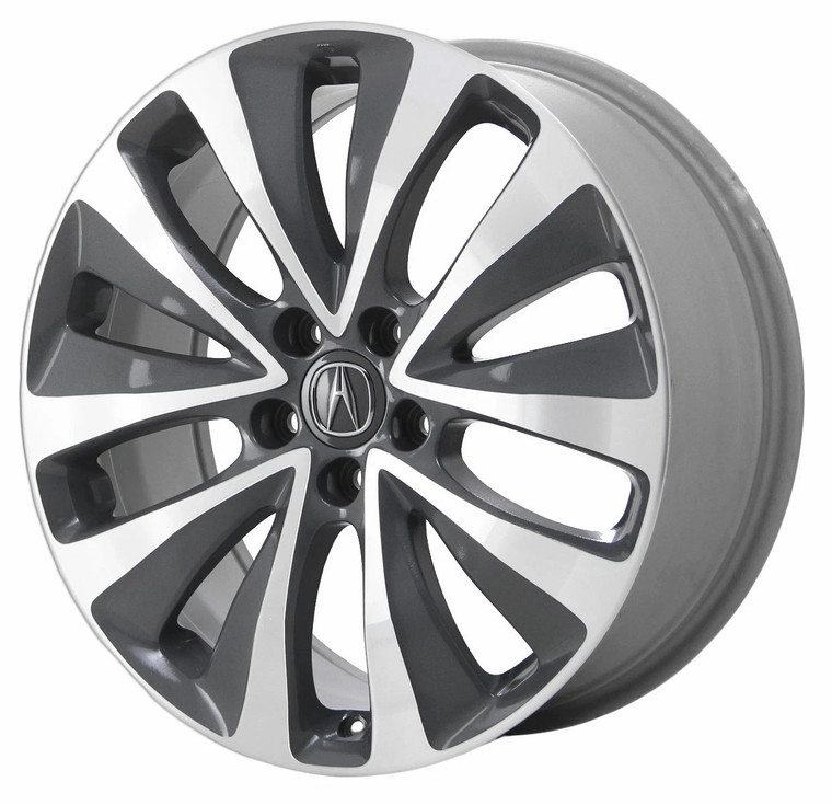 19" Acura MDX Wheel Rim Factory OEM 71820 2014-2017 Machined Grey 42700TZ5A11