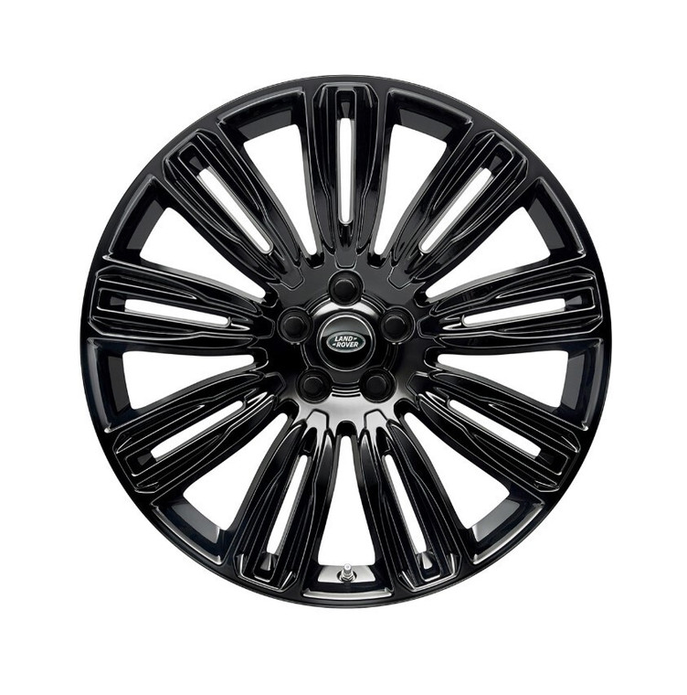 22" LAND ROVER RANGE ROVER WHEEL RIM FACTORY OEM 72331 2018-2022 GLOSS BLACK