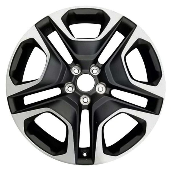 19" Toyota Rav4 Wheel Rim Factory OEM 75243 2019-2024 Machined Black 4261B0R260