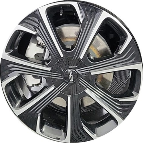 21" Lincoln Nautilus Wheel Rim Factory OEM 95855 2024-25 Machine Black R2TZ1007L