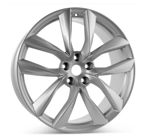 21" Tesla Model S Wheel Rim Factory OEM 96560 (F) 2018-2018 Silver 107574800C