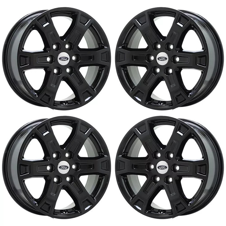 18" FORD F150  GLOSS WHEELS RIMS FACTORY OEM 10343 2021-2024 SET