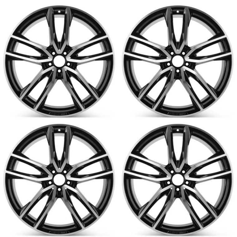 23" MERCEDES AMG GLS450 GLS580 WHEELS RIMS FACTORY OEM  85809 85812 SET