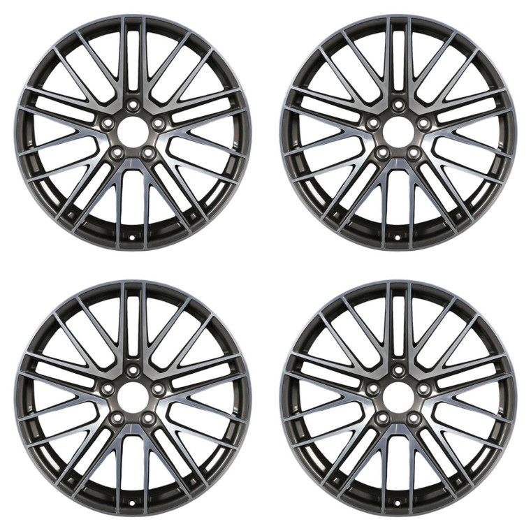 20"/21" PORSCHE 911 TURBO WHEELS RIMS OEM FACTORY 2022 95533/95534 992601025AR
