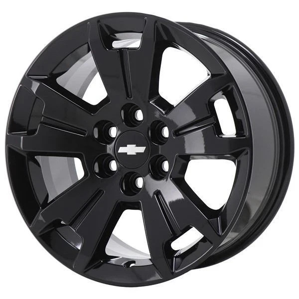 17" Chevrolet Colorado Wheel Rim Factory OEM 5672 2015-2022 Gloss Black 23343590