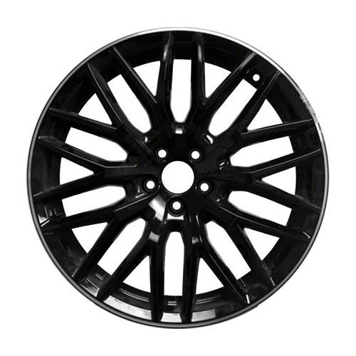 19" Audi A5 Wheel Rim Factory OEM 59026 2016-2018 Machine Lip Black 8T0601025DC