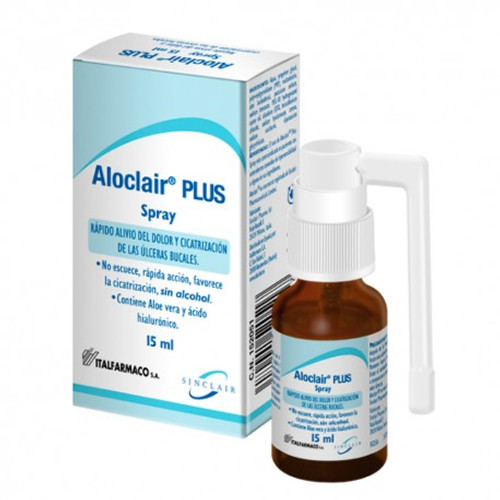 Aloclair spray plus 15 mL Aloclair spray plus 15 mL