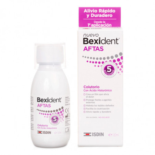 Bexident aftas colutorio bucal protector 120 mL