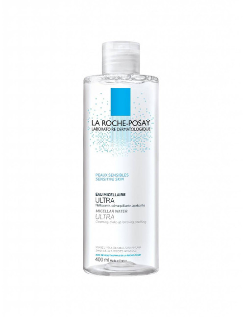 La roche posay agua micelar ultra piel sensible 400 mL La roche posay agua micelar ultra piel sensible 400 mL