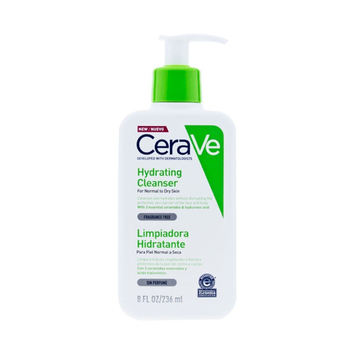 Cerave limpiadora hidratante 236 mL Cerave limpiadora hidratante 236 mL