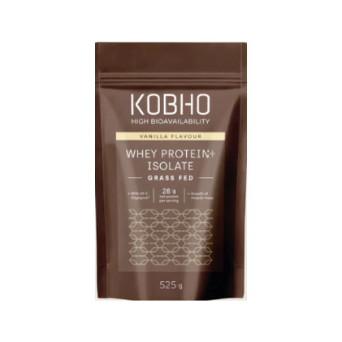 KOBHO PROTEINA WHEY AISLADA 1 ENVASE 525 G SABOR VAINILLA