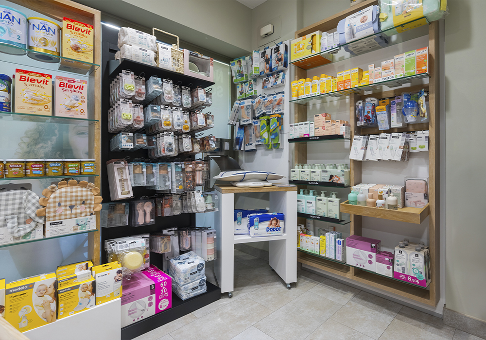 Productos infantiles de Farmacia Genciana 33, en Dos Hermanas, Sevilla