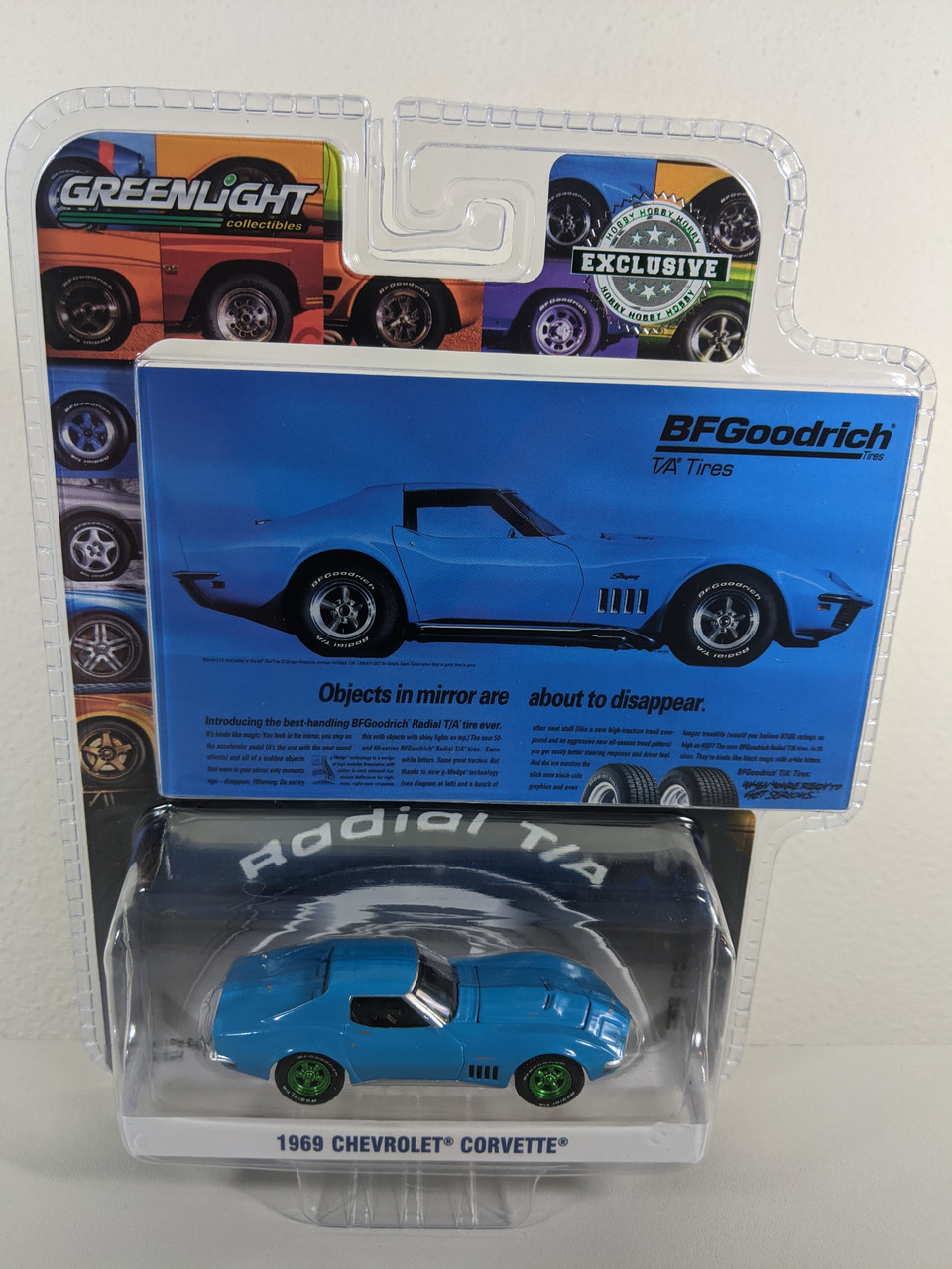 1:64 BFGoodrich Vintage Ad Cars - 1969 Chevrolet Corvette 