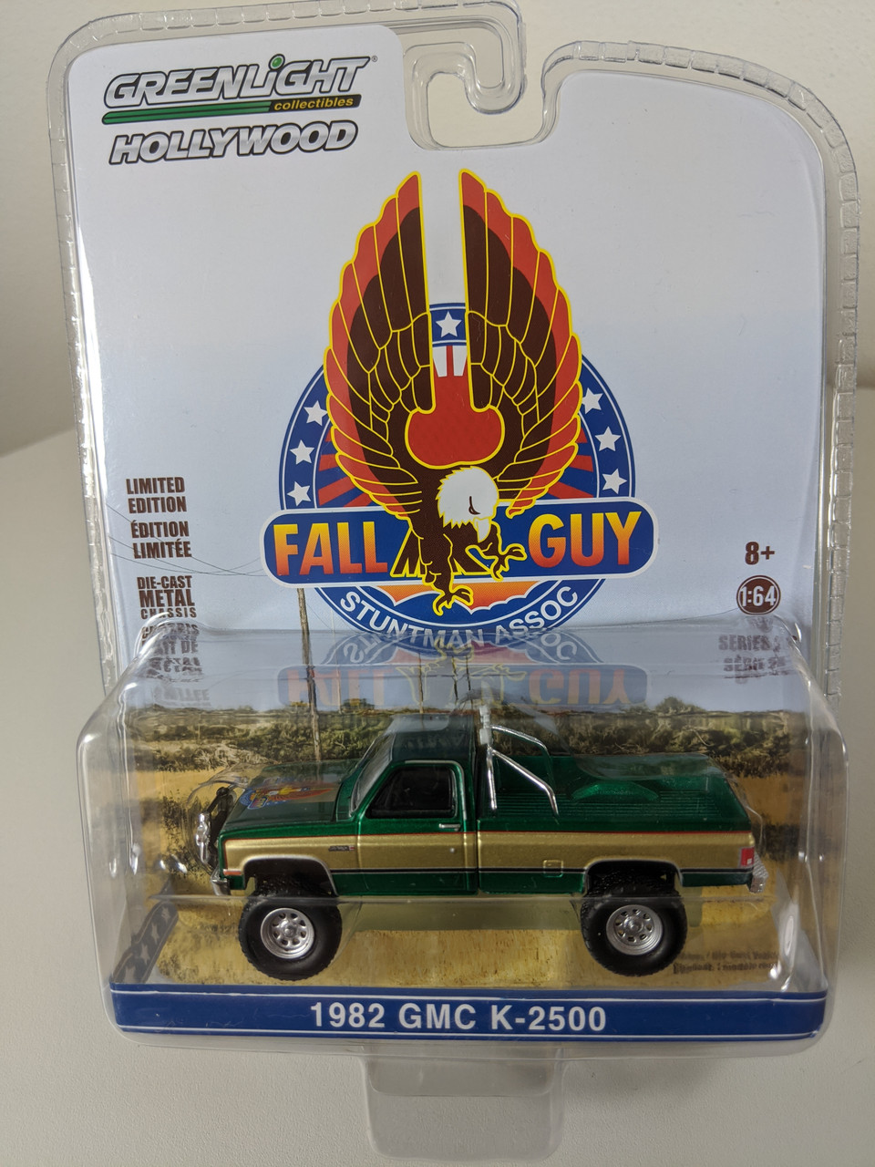 1:64 Fall Guy Stuntman Association - 1982 GMC K-2500 Green Machine