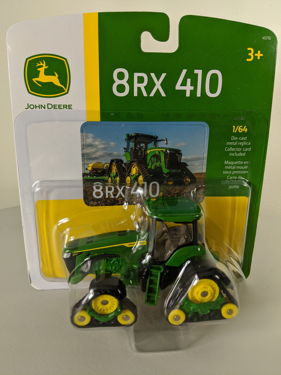 1/64 John Deere 8RX 410 Row Crop Tracked Tractor 