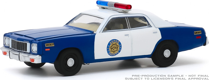PLYMOUTH FURY OSAGE COUNTY SHERIFF 1975 USA GREENLIGHT 86602