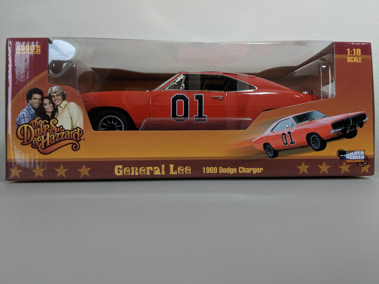 1:18 Dukes of Hazzard General Lee 1969 Dodge Charger by Auto World - Town  and Country Toys